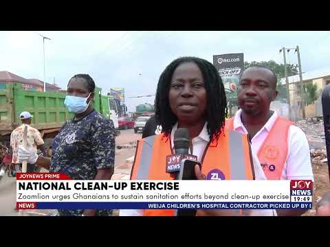Zoomlion urges Ghanaians to sustain sanitation efforts beyond clean-up exercise.