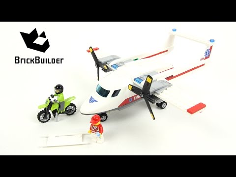 Vidéo LEGO City 60116 : L'avion de secours