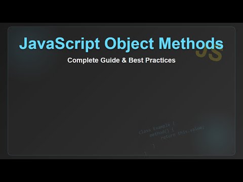 Javascript Object Methods A Beginners Guide With Examples