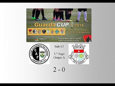 Guarda Unida Cup 2018 - Sub 13 - Grupo A - 1 J - CAF - ADSR
