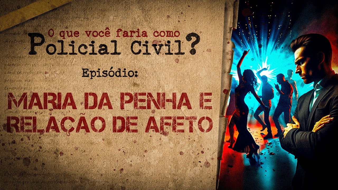 MARIA DA PENHA E RELAÇÃO DE AFETO - E se você fosse Policial Civil, o que faria?