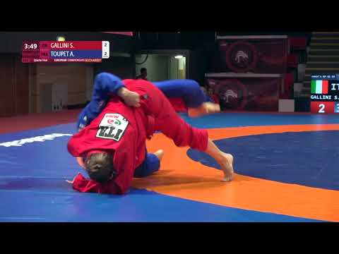 1/4 Women's GP GI - 64 kg: S. GALLINI (ITA) v. A. TOUPET (FRA)