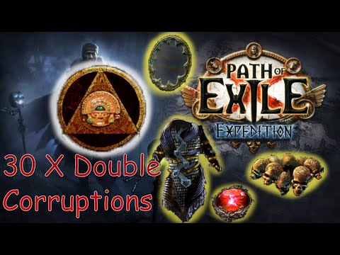 [PoE 3.15] Double Corrupting 30 Random Uniques! - 200 Ex Gamble