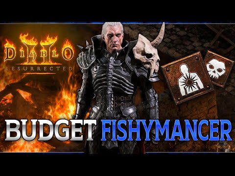 A Budget Necromancer anyone  can afford - Let your summons do all the work !! - Diablo 2 Resurrected