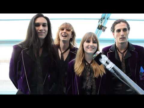 ESC 2021: Turquoise Carpet - Måneskin (Italy)