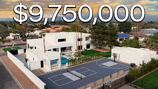 Inside a $9,750,000 MANSION with a Movie Theater in Scottsdale Arizona