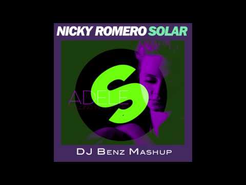 Adele VS Nicky Romero - Rolling in the Deep VS Solar (DJ Benz Mashup)