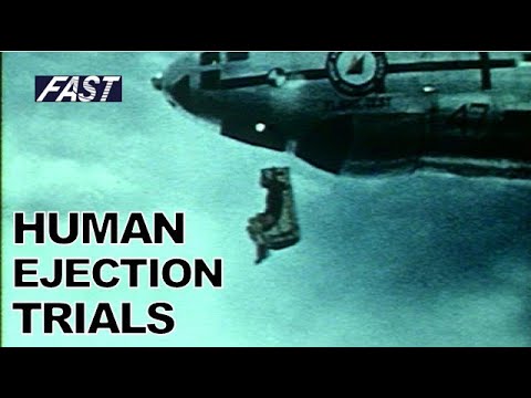 Downward Ejection Seat System USAF 1950s