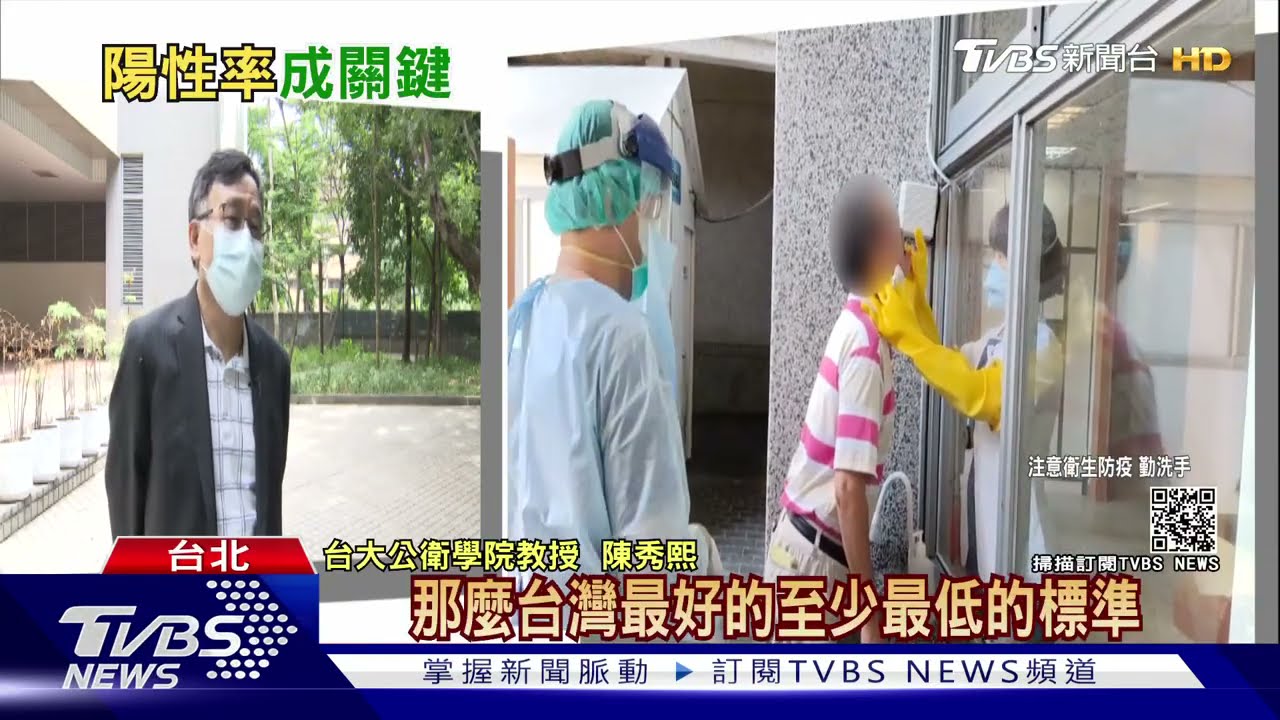 升第四級警戒? 專家:快篩陽性率有沒有下降是關鍵