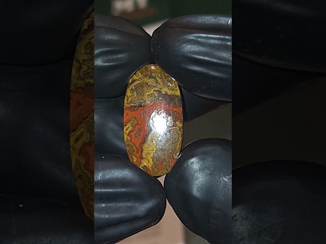 حجر مصور محمد جاسبر طبيعي مفحوص و موثق بشهادة مختب...