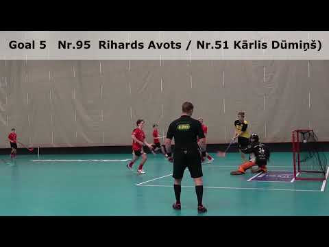 Floorball V1 FBK Valmiera/VSS Rubene-1 06.02.2023 HIGHLIGHTS