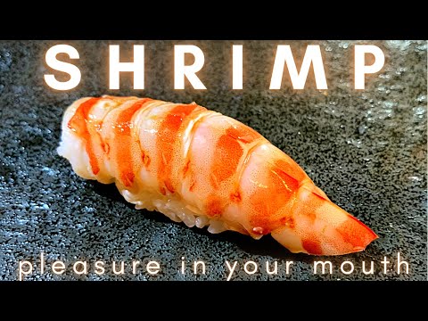 How to make Shrimp Sushi 【TOP 3 ULTIMATE EBI NO NIGIRI STYLE SERVED IN HIGH END SUSHI RESTAURANT】