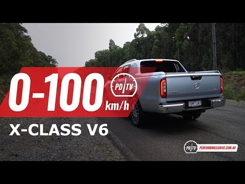 2019 Mercedes-Benz X350d 0-100km/h & engine sound