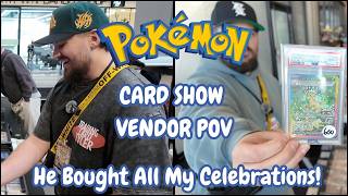 He Bought All My Celebrations! Pokemon Vendor POV! #pokemon #pokemoncards #pokemontcg #vendor #pov