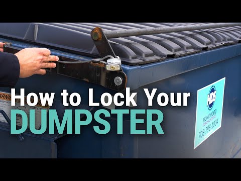 How Do I Lock My Dumpster?