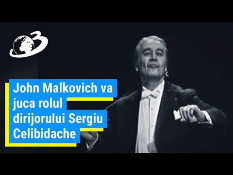 Actorul american John Malkovich va juca rolul dirijorului Sergiu Celibidache