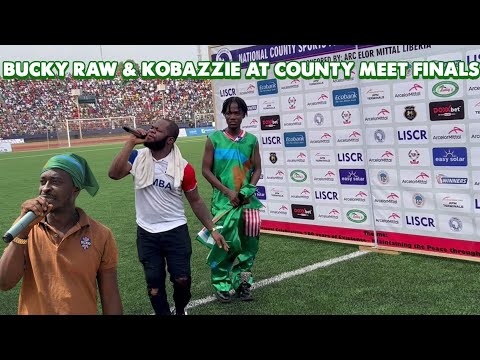 BUCKY RAW & KOBAZZIE PERFORMANCE  AT THE  NATIONAL COUNTY SPORTS MEET FINALS