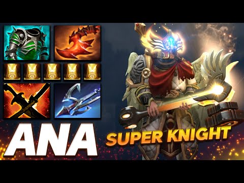 ana Omniknight Holy Warrior - Dota 2 Pro Gameplay [Watch & Learn]