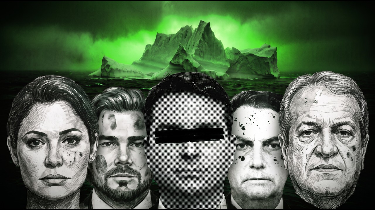 ICEBERG DOS ESCÂNDALOS DOS BOLSONAROS