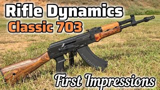 Rifle Dynamics Classic 703. First Impressions!