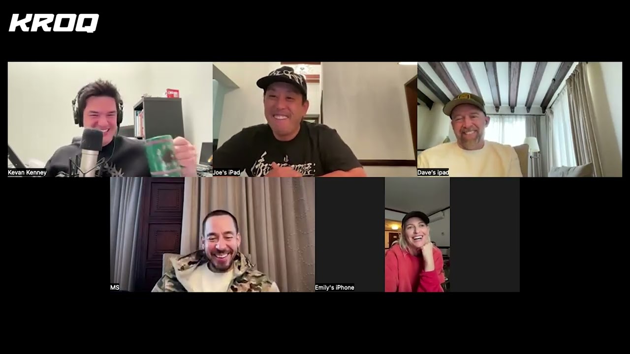 Linkin Park discuss their new album 'FROM ZERO' with Kevan Kenney