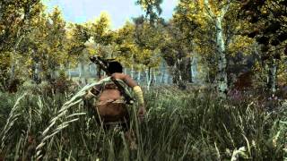 skyrim dress mod: Одеяние варварки Barbarian Outfits