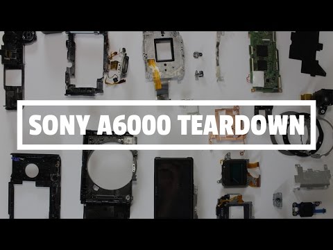 Sony A6000 Disassembly