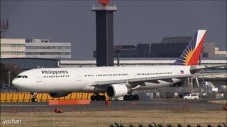 preview picture of video 'Philippine Airlines (PR/PAL),Airbus A330-300 (A330-301) RP-C3336.Taxiing and Take-off'