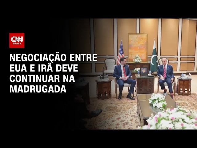 Guerra no Oriente Médio: Negociação entre EUA e Irã deve continuar na madrugada | AGORA CNN