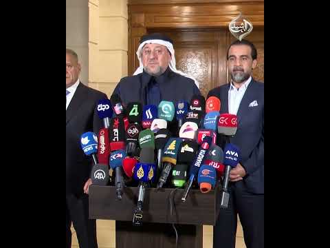 فيديو | المجلس السياسي الوطني يعلن ترشيح هيبت الحلبوسي لمنصب رئيس البرلمان