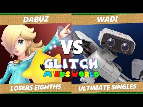 Glitch 7 SSBU - Liquid Dabuz (Rosalina) VS AG WaDi (ROB) Smash Ultimate Losers Eighths