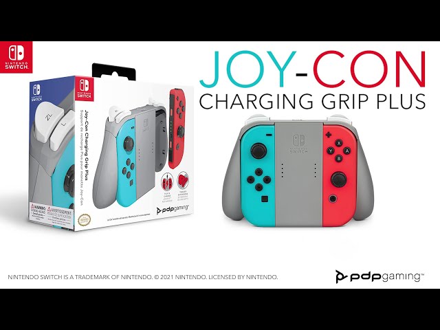 Video Teaser für PDP Gaming Joy-Con Charging Grip Plus for Nintendo Switch