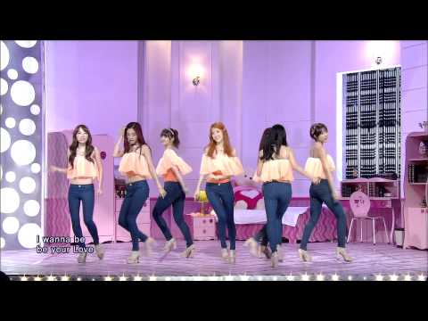 Rainbow - Tell me tell me @ Inki Gayo Comeback stage
