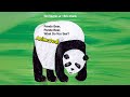 Panda Bear Panda Bear What Do You See Animated Children S Book