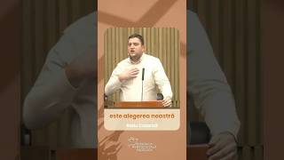 “Ce alegi să urmezi?” - Radu Coșarbă