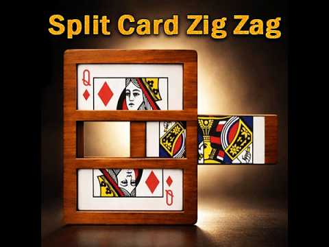 Voir la vidéo de Split Card Zig Zag - Tora Magic
