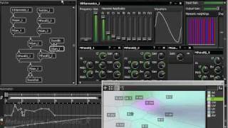 Video thumbnail for AudioMulch 2.0 - metasurface meets speech synthesis by AudioMulch