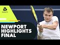 Maxime Cressy Battles Alexander Bublik for the Title | Newport 2022 Final Highlights