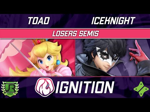 Toad (Peach) vs IceKnight (Joker) - Ignition 337 LOSERS SEMIS