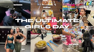 vlog : the ultimate girl's day! (gym, first watch, painting, shopping, hauls, & more)