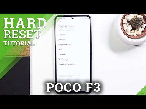 How to Factory Reset XIAOMI Poco F3 – Erase Personal Data & Customized Settings