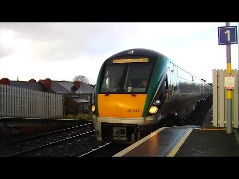 IE 22000 Class DMU Train number 22242 - Drumcondra Station, Dublin