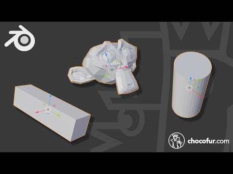 Pivot and Orientation Points - Blender 2.8 Beginner Tutorial [Part 7/20]