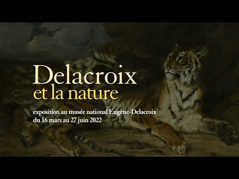 Teaser exposition Delacroix et la nature au Musée Delacroix 