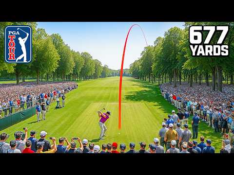 PGA Hole-in-ones, but they keep getting farther away