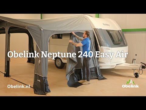 Obelink Neptune 270 Easy Air Größe 9 (851 - 875 cm) aufblasbares Wohnwagenvorzelt