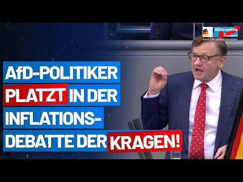 Kay Gottschalk platzt in der Inflationsdebatte der Kragen! - AfD-Fraktion im Bundestag