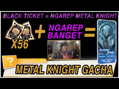 🔥🔥60BLACK TICKET UNTUK DAPATKAN METAL KNIGHT PART2 (SALAH SASARAN) - ONE PUNCH MAN: The Strongest