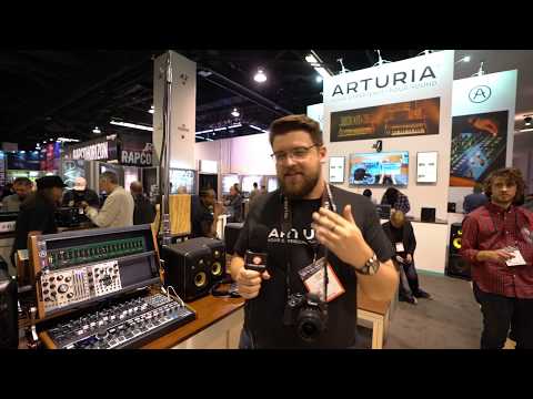 Arturia MiniBrute 2, MiniBrute 2S & Eurorack Case | Winter NAMM 2018 | Vintage King