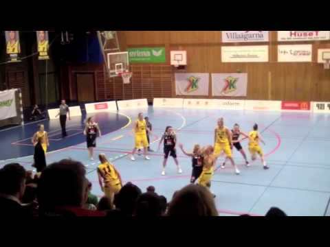 Earnesia Williams highlight Sweden Visby Ladies #10 2012-2013